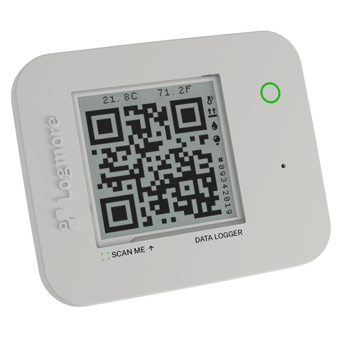 Logmore new generation QR data logger